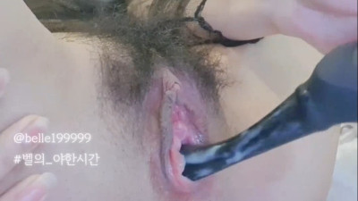 벨의 야한시간 - 시스룩 걸치고 제대로 된 자위기구로 수음 [레드걸 한국야동,최신야동,무료야동]